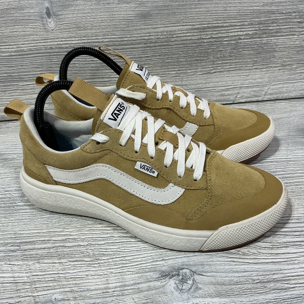 Vans UltraRange UltraCush Yellow Sneakers Skateboard Shoes Women's Size 7.5